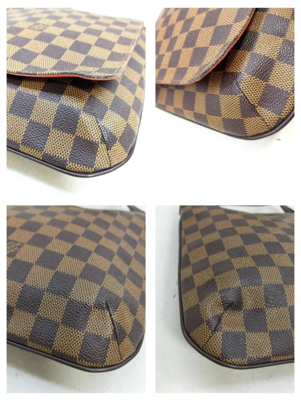 Authentic Louis Vuitton Musette Salsa Damier Ebene Crossbody Bag